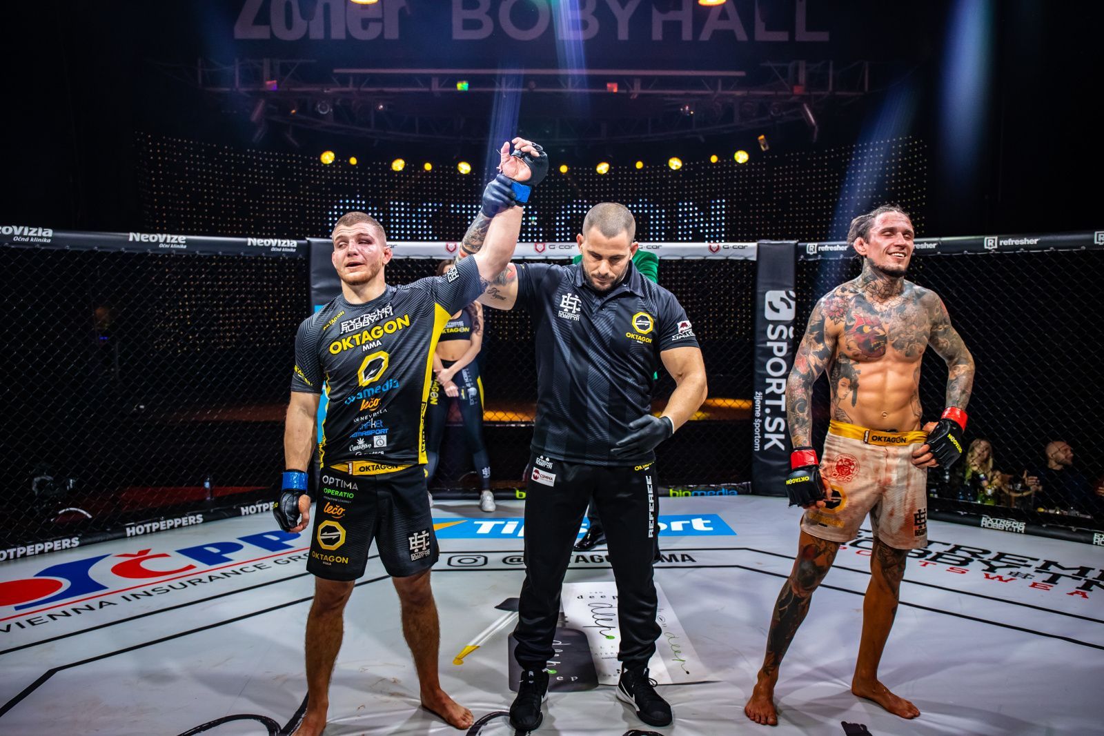 Oktagon 19 Marek Bartl vs. Matěj Kuznik - Zvítězil Kuznik po třech kolech na body