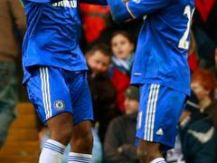 Chelsea slaví gól do sítě Southendu