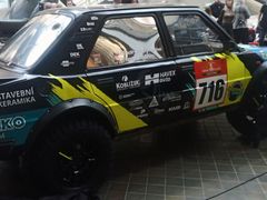 Škoda 130 LR Ondřeje Klymwčiva před Rallye Dakar 2022