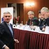 Volební sjezd SPO Zemanovci - Miloš Zeman, Martin Nejedlý, Vratislav Mynář - 28.3.2018