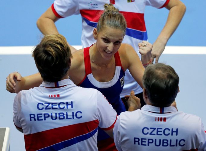 Finále Fed Cupu 2016 Francie-ČR: Karolína Plíšková