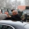 Miloš Zeman navštívil polní nemocnici