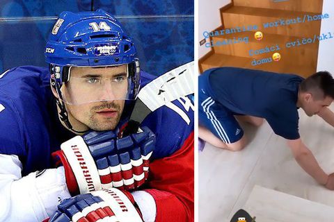 Ostrá karanténa: Šafářová vytírá s Plekancem podlahu, Wilshere sestřelil manželku