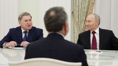 Russian President Putin meets U.S. special representative Witkoff in Moscow