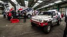 Odjezd na Rallye Dakar 2016: Martin Kolomý, Tatra a Tomáš Ouředníček, Hummer