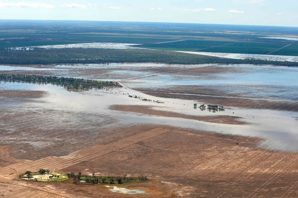 Australská zkáza z ptačí perspektivy