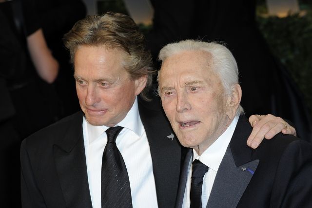 Kirk Douglas a Michael Douglas