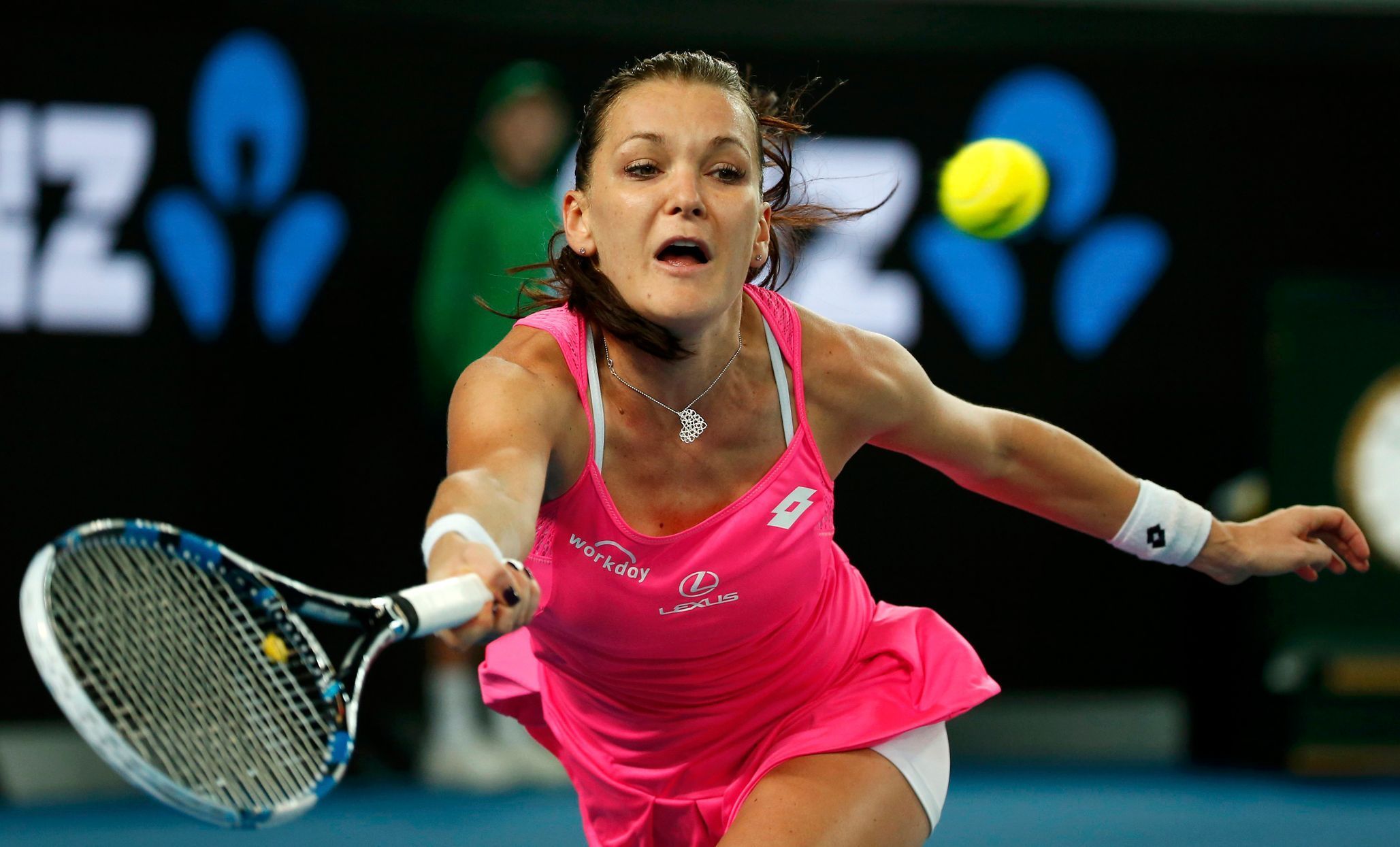 Agnieszka Radwaňská na Australian Open 2016