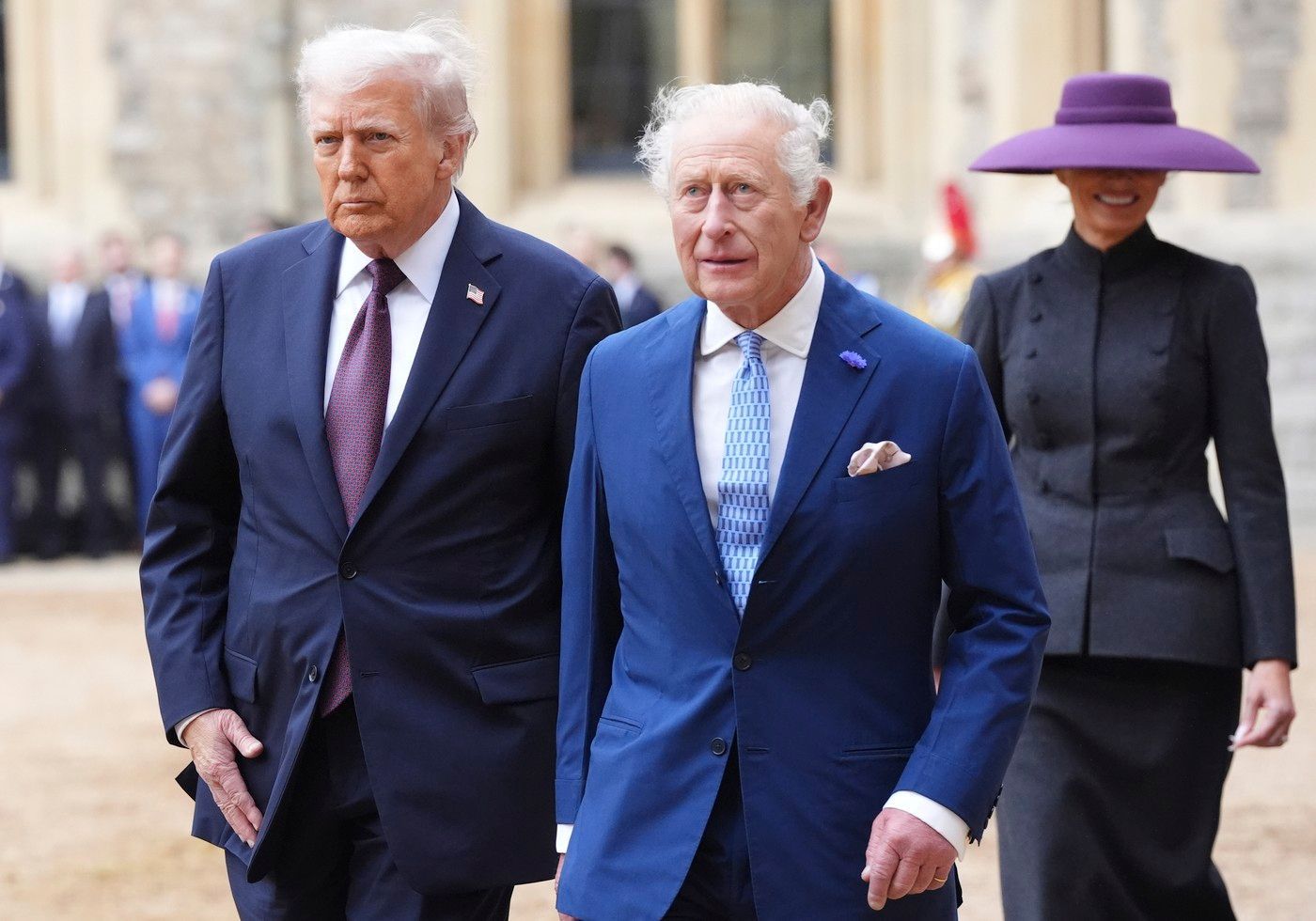 Trump v Británii 3