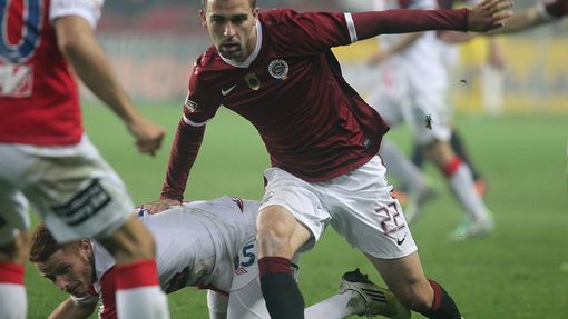 Derby Slavia - Sparta: Josef Hušbauer