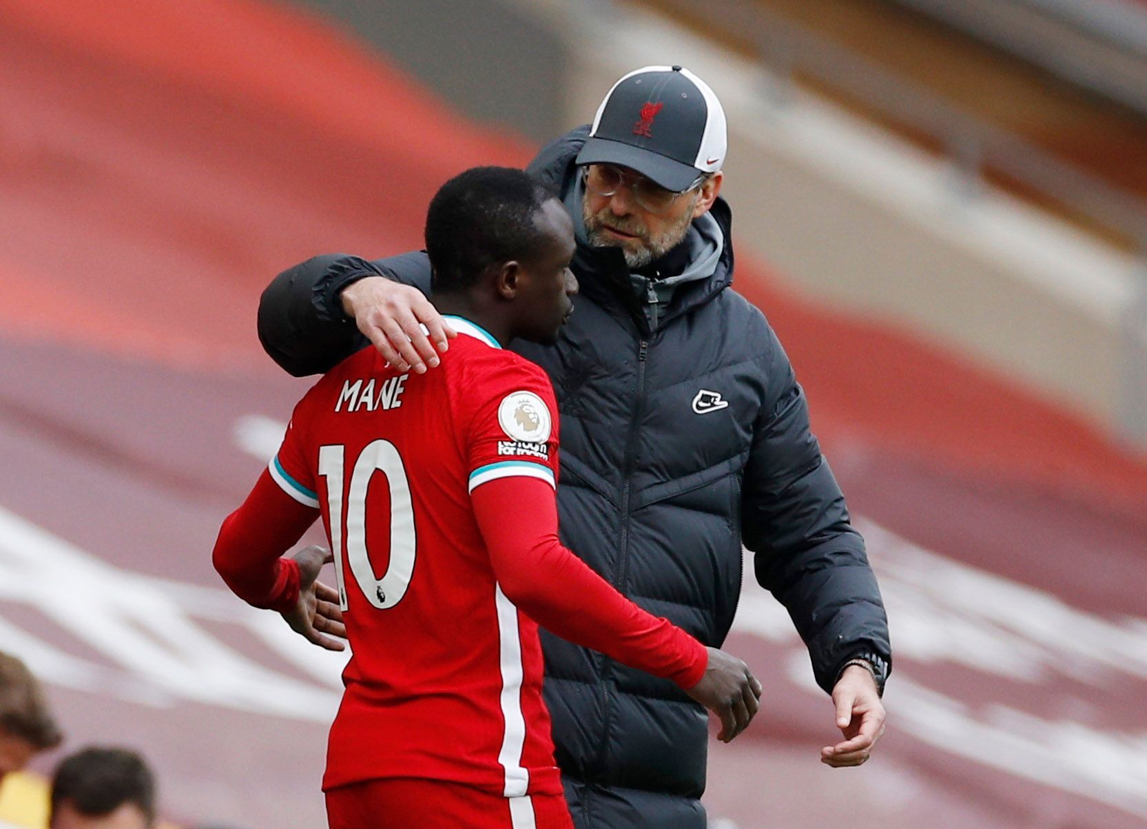 Jürgen Klopp a Sadio Mané