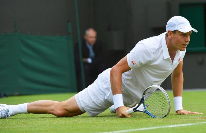 Tomáš Berdych na Wimbledonu 2013