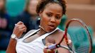 Americká tenistka Taylor Townsendová na French Open