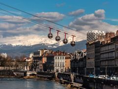 Grenoble, kabinová lanovka