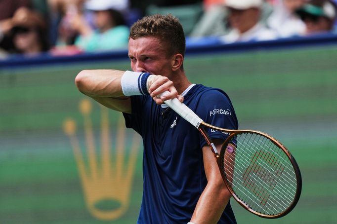 Jiří Lehečka na turnaji v Šanghaji