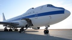 Boeingu 747 E-4B se přezdívá "letadlo soudného dne."