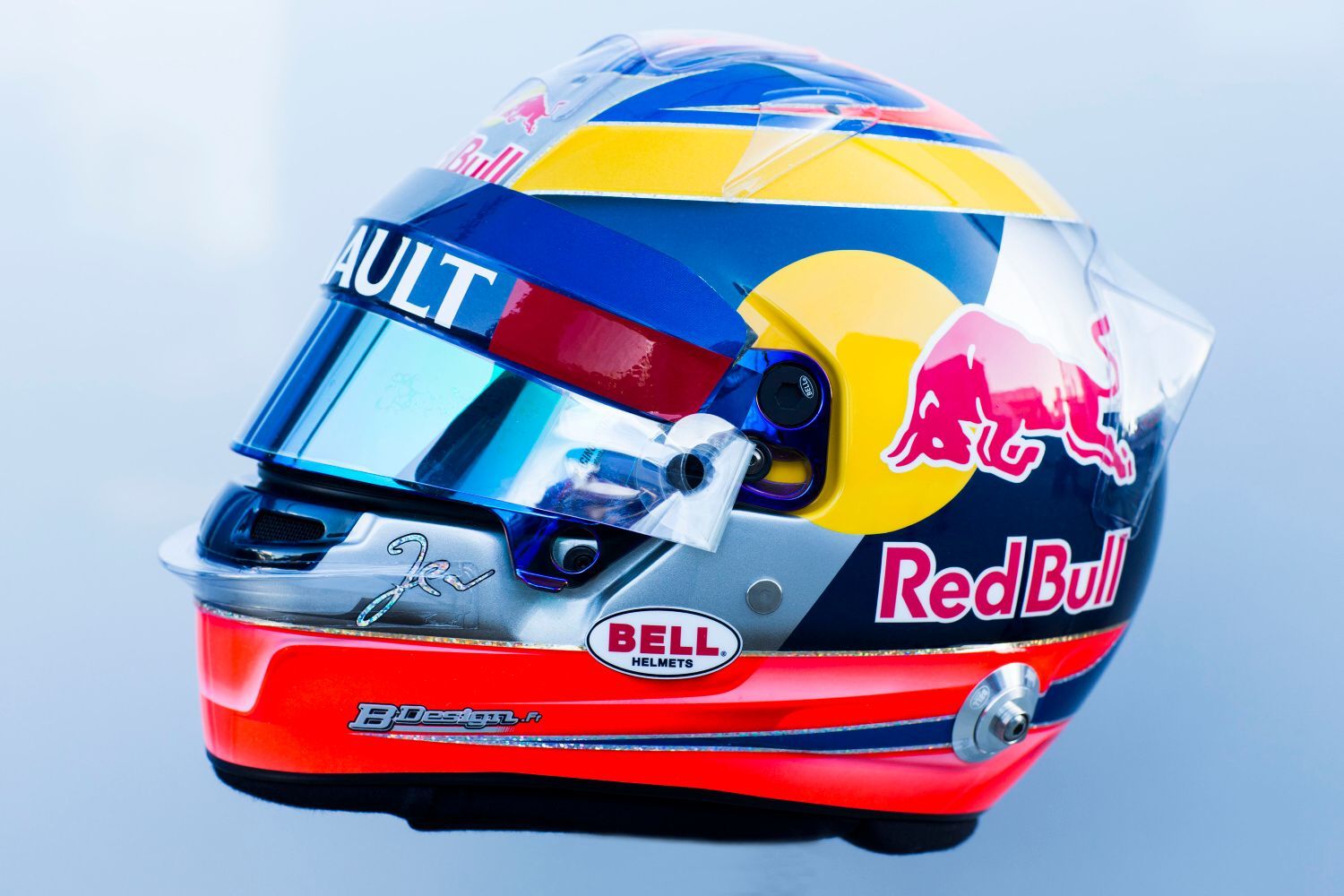 Přilby F1 2014: Jean-Éric Vergne