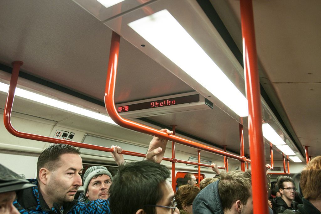 Otevření nového úseku metra