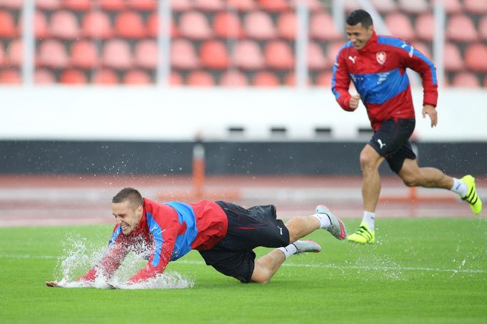 Česká fotbalová reprezentace, první trénink v sezoně 2016/17, Pavel Kadeřábek