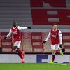 Nicolas Pepe slaví gól ve čtvrtfinále EL Arsenal - Slavia