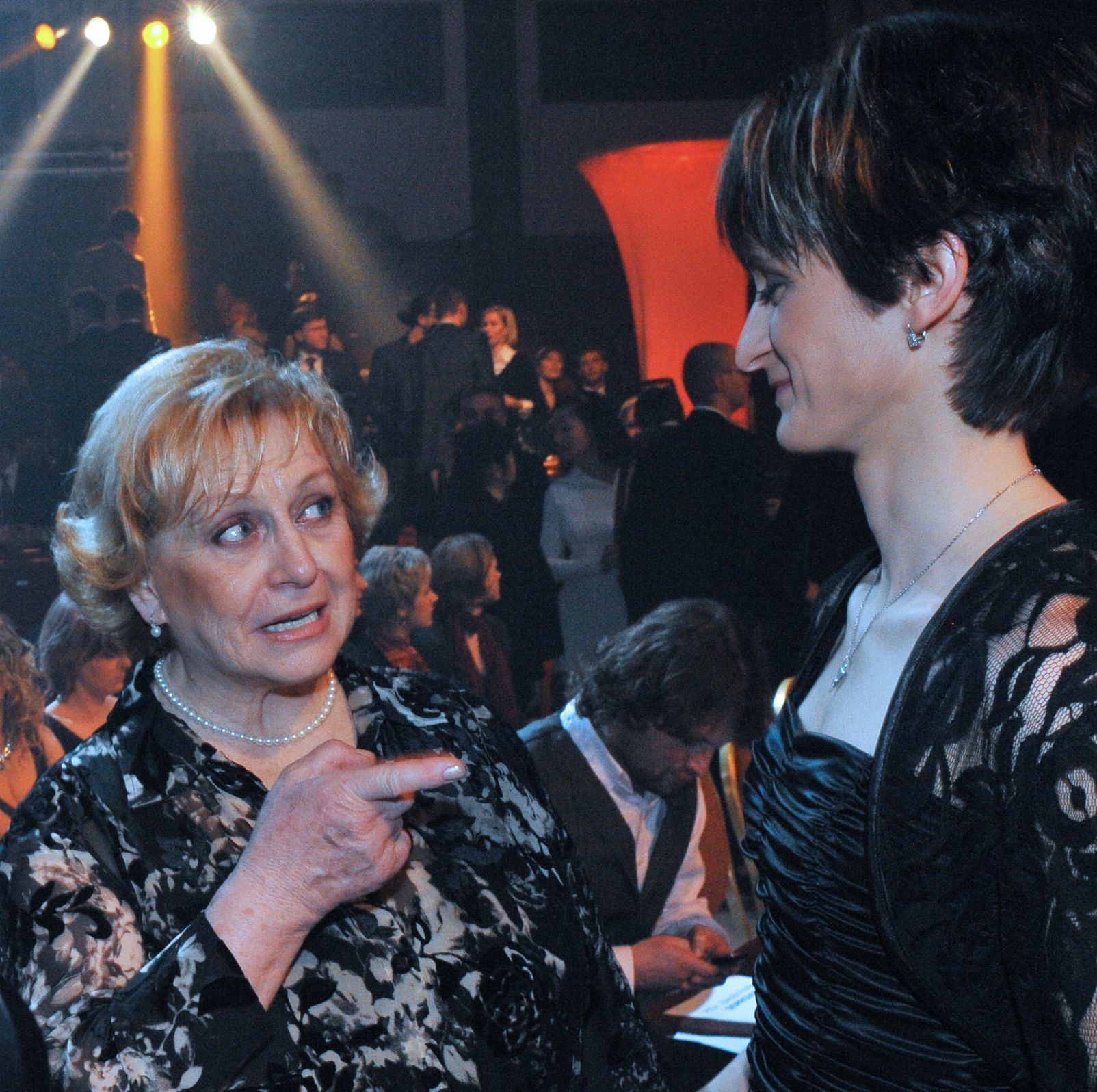 Věra Čáslavská a Martina Sáblíková (2009)
