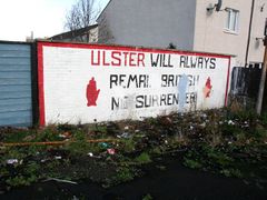 Loyalisté dávají na každém kroku najevo, že nedopustí, aby se Ulster stal součástí Irska