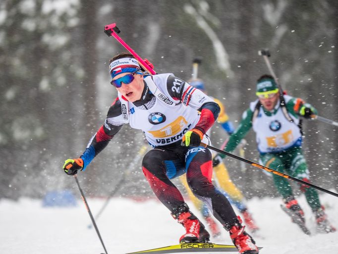 SP v biatlonu 2018/19, Oberhof, štafeta mužů: Jakub Štvrtecký