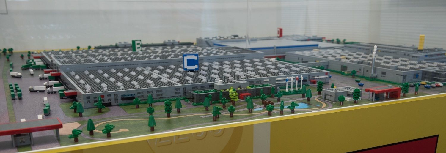 Lego Kladno továrna výroba modely