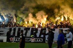 Fotbalový Baník Ostrava má podmínečně uzavřené sektory, kde sídlí "kotel"