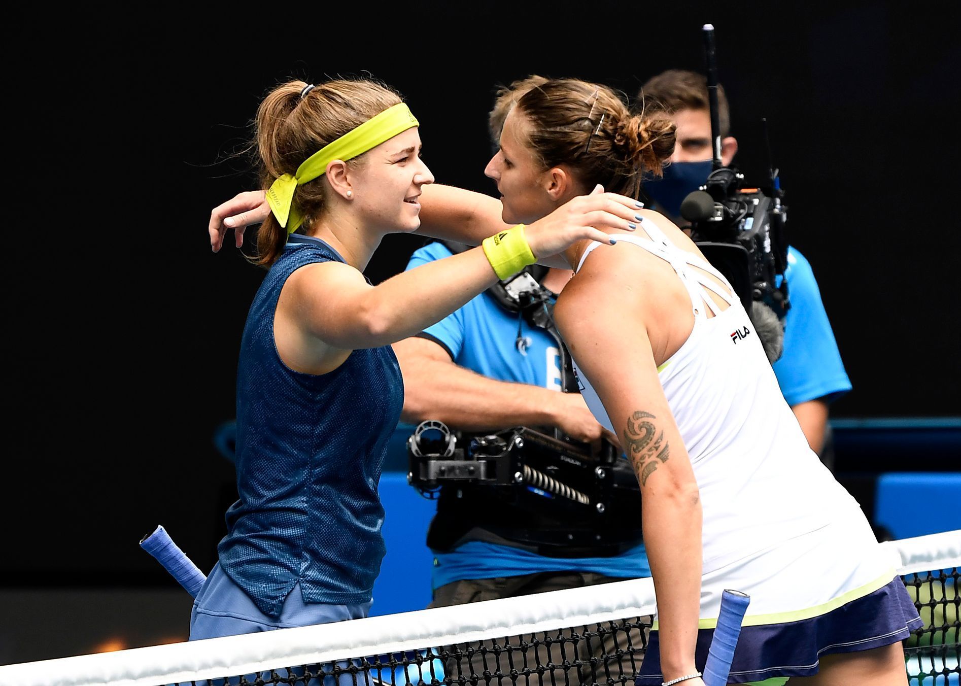 3. kolo Australian Open 2021, Karolína Muchová a Karolína Plíšková