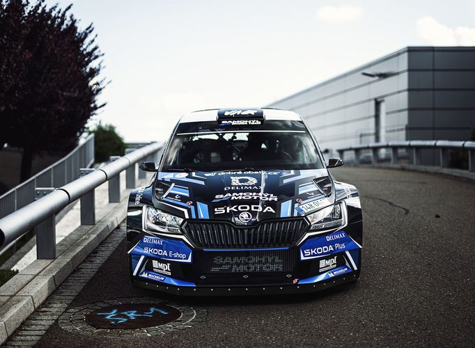 Design Škody Adama Březíka pro Barum rallye 2023