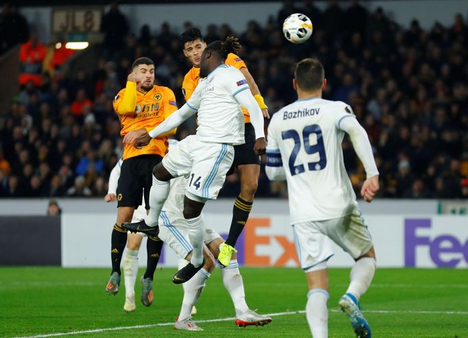 Soccer Football - Europa League - Group L - Wolverhampton Wanderers v Slovan Bratislava - Molineux Stadium, Wolverhampton, Britain - November 7, 2019  Wolverhampton Wande