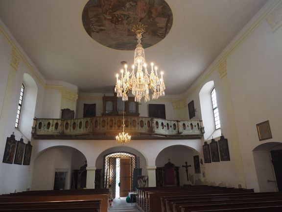 Kostel sv. Anny nyní prochází rekonstrukcí, 17. listopadu si tu připomenou 30 let od revoluce písněmi Karla Kryla.