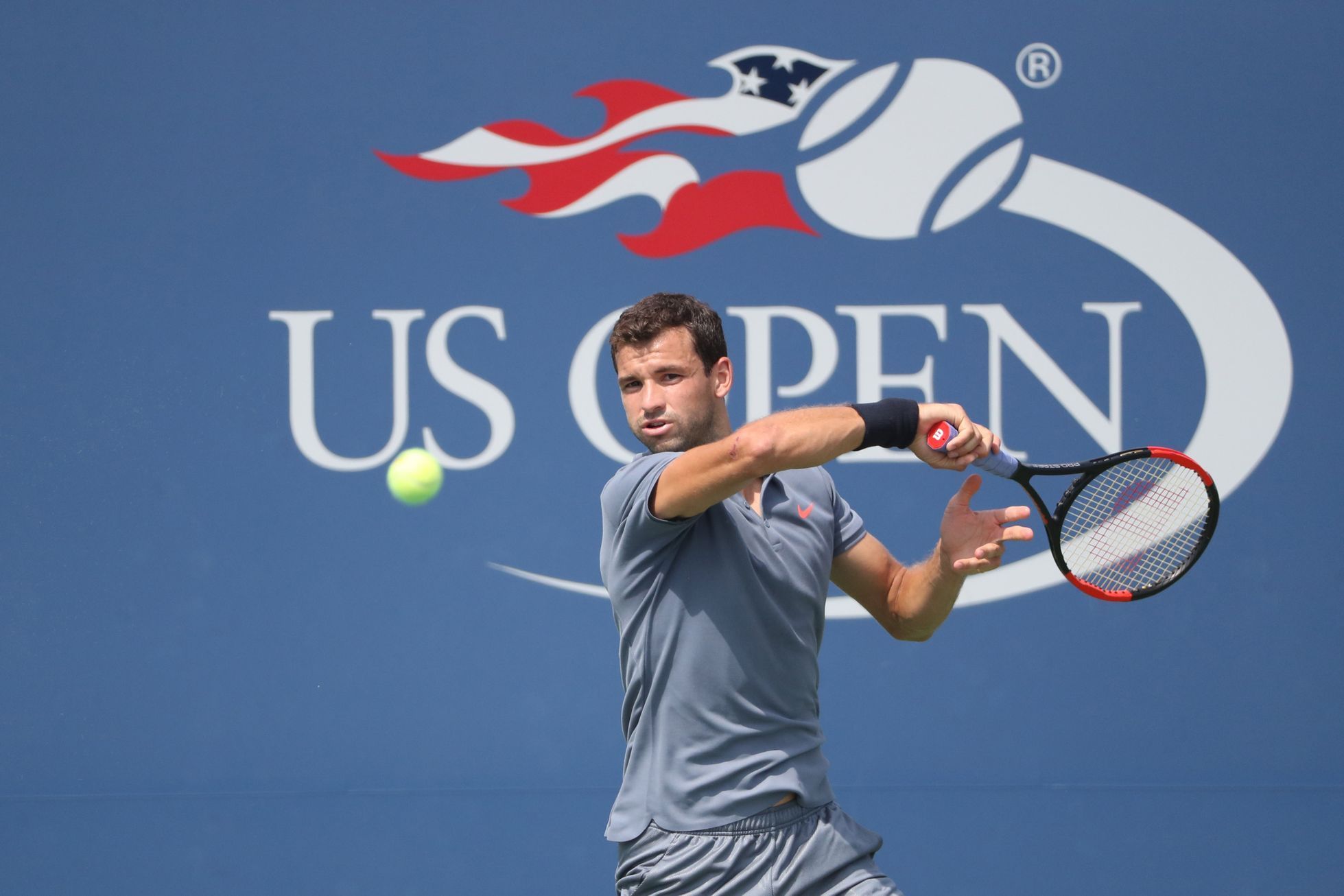 Grigor Dimitrov na US Open 2017