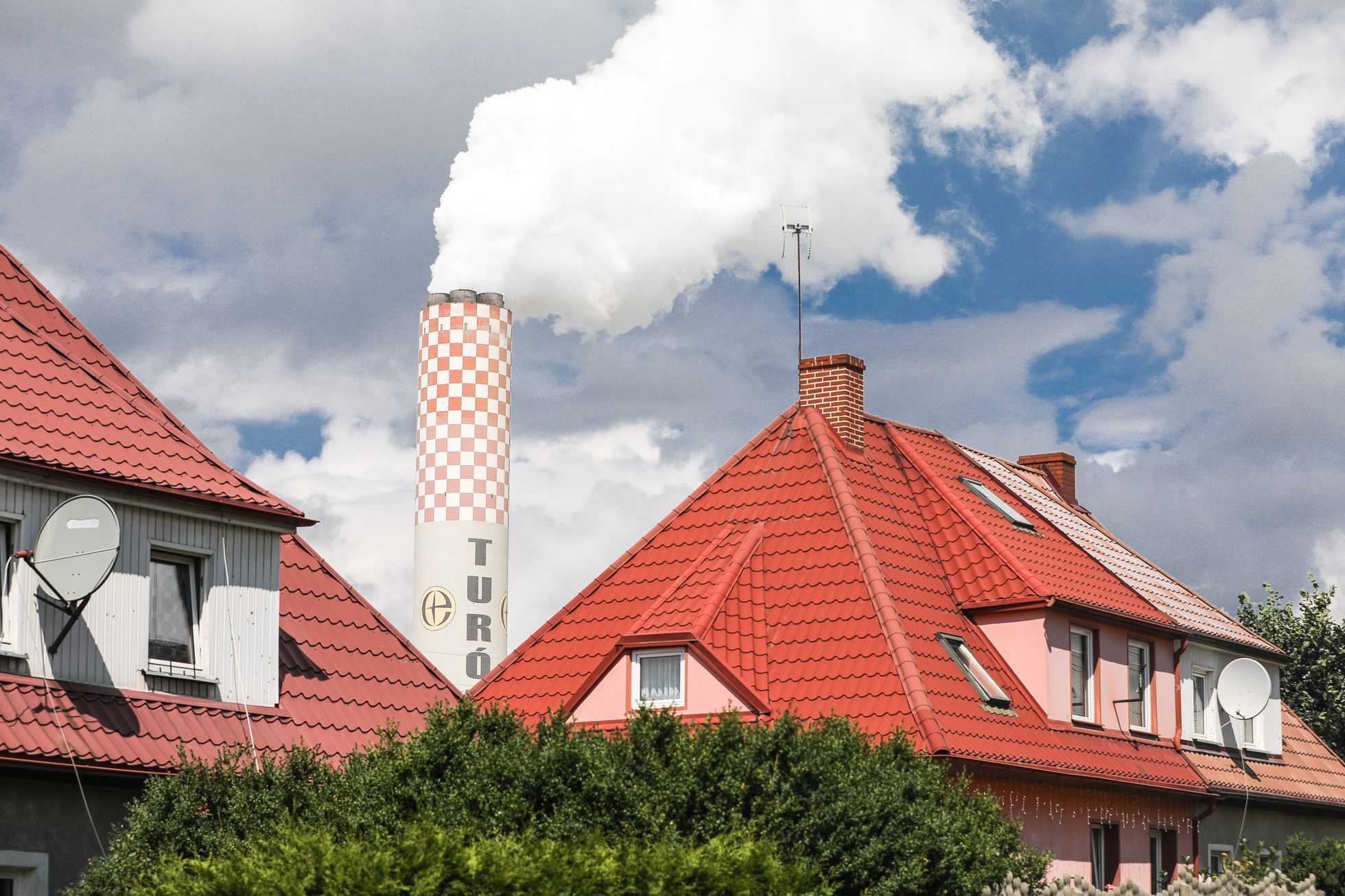 Důl Turow, Bogatynia, hnědé uhlí, lom, těžba, průmysl, znečištění, PGE, Polsko