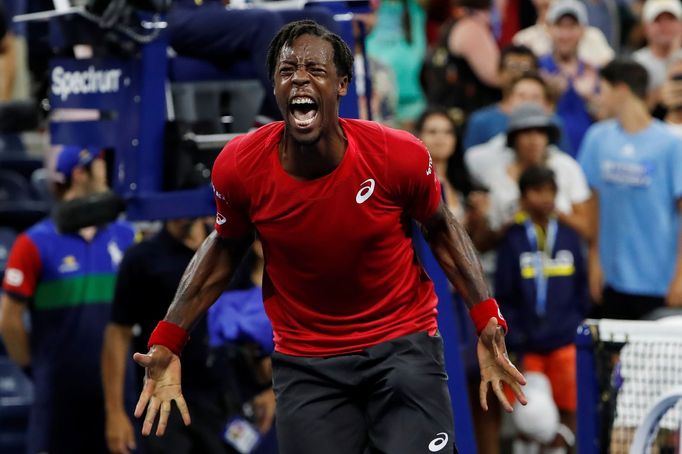 Gael Monfils na US Open 2019