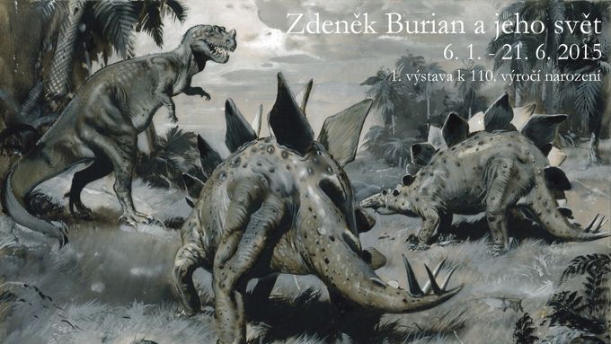 FOTO Zálesáci, indiáni i dinosauři. To byl Zdeněk Burian