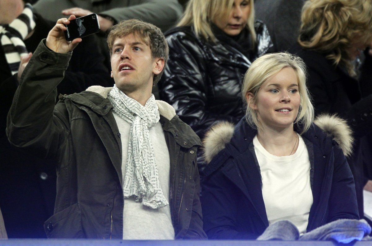 F1:  Sebastian Vettel a manželka Hanna Praterová
