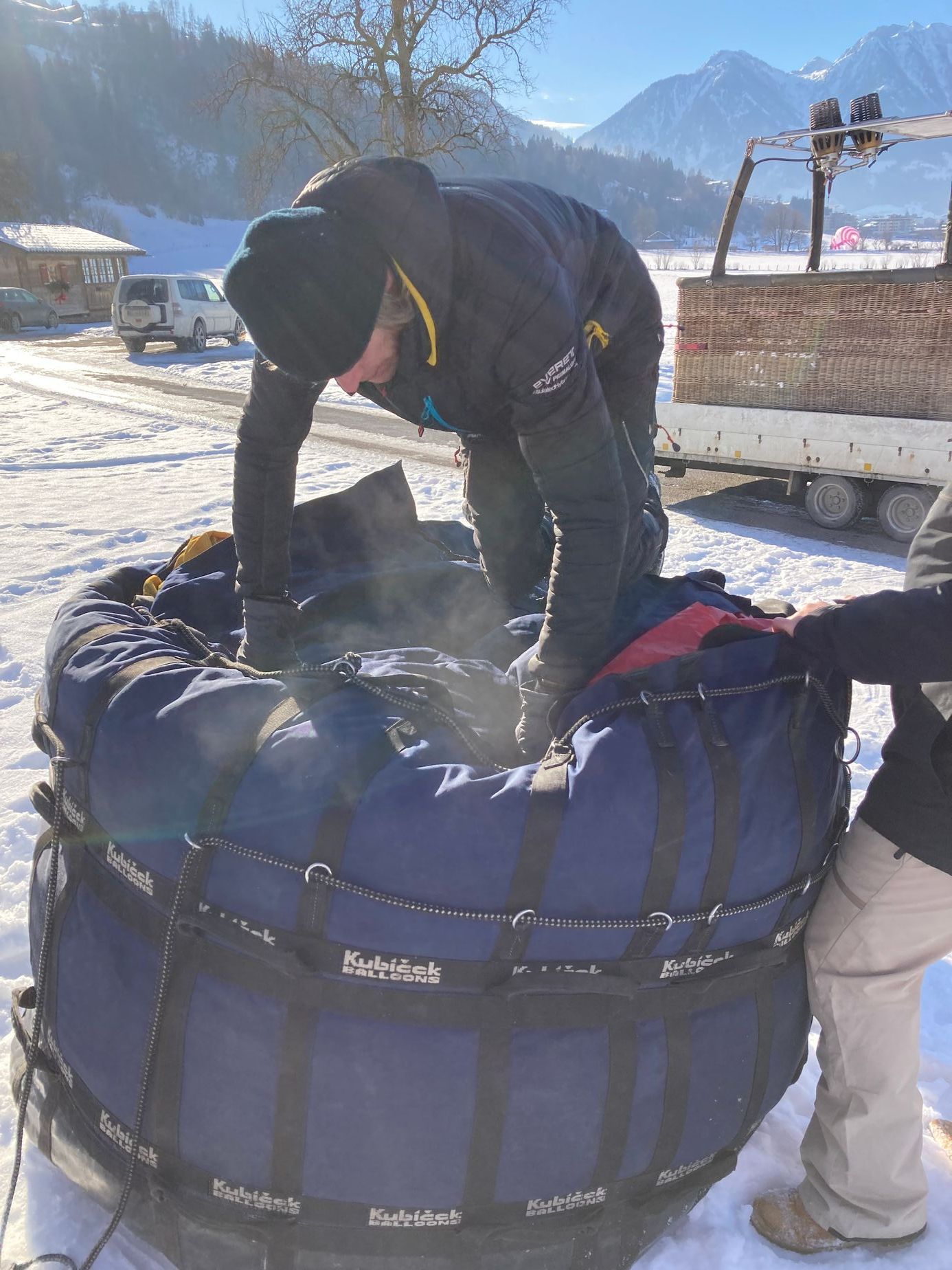 Zimní balonová fiesta Filzmoos