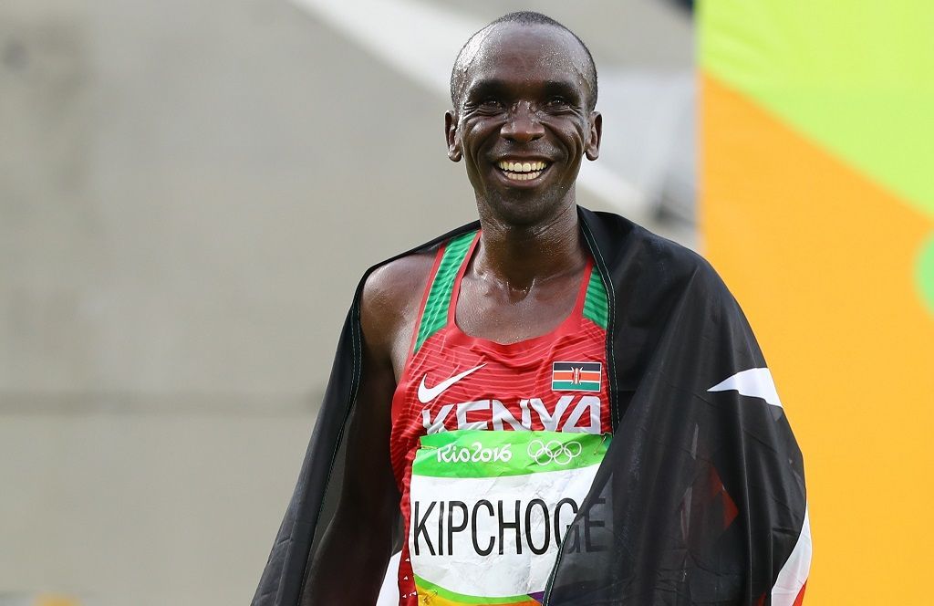 Eliud Kipchoge, vítěz maratonu na OH v Riu