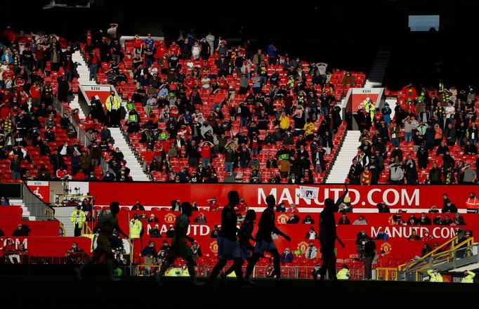 Manchester United - Fulham, Premier League, návrat fanoušků