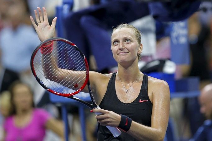 Petra Kvitová v osmifinále US Open 2015