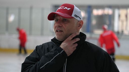 První trénink Mountfieldu Hradec Králové (2013)  - Peter Draisaitl