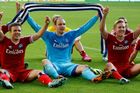 Jaroslav drobný slaví vítězství v Dortmundu