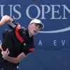 Jerzy Janowicz na tenisovém US Open