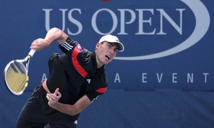 Jerzy Janowicz na tenisovém US Open