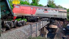 Rusko, železnice, Ukrajina, incident, Brjansk