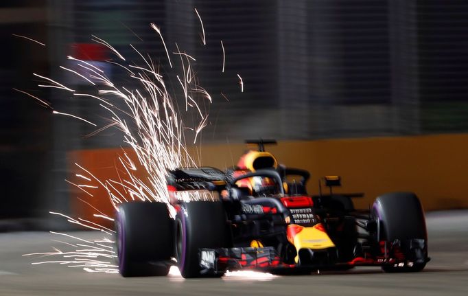 F1, VC Singapuru 2018:  Daniel Ricciardo, Red BUll