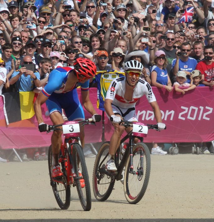 Biker Jaroslav Kulhavý na olympiádě v Londýně