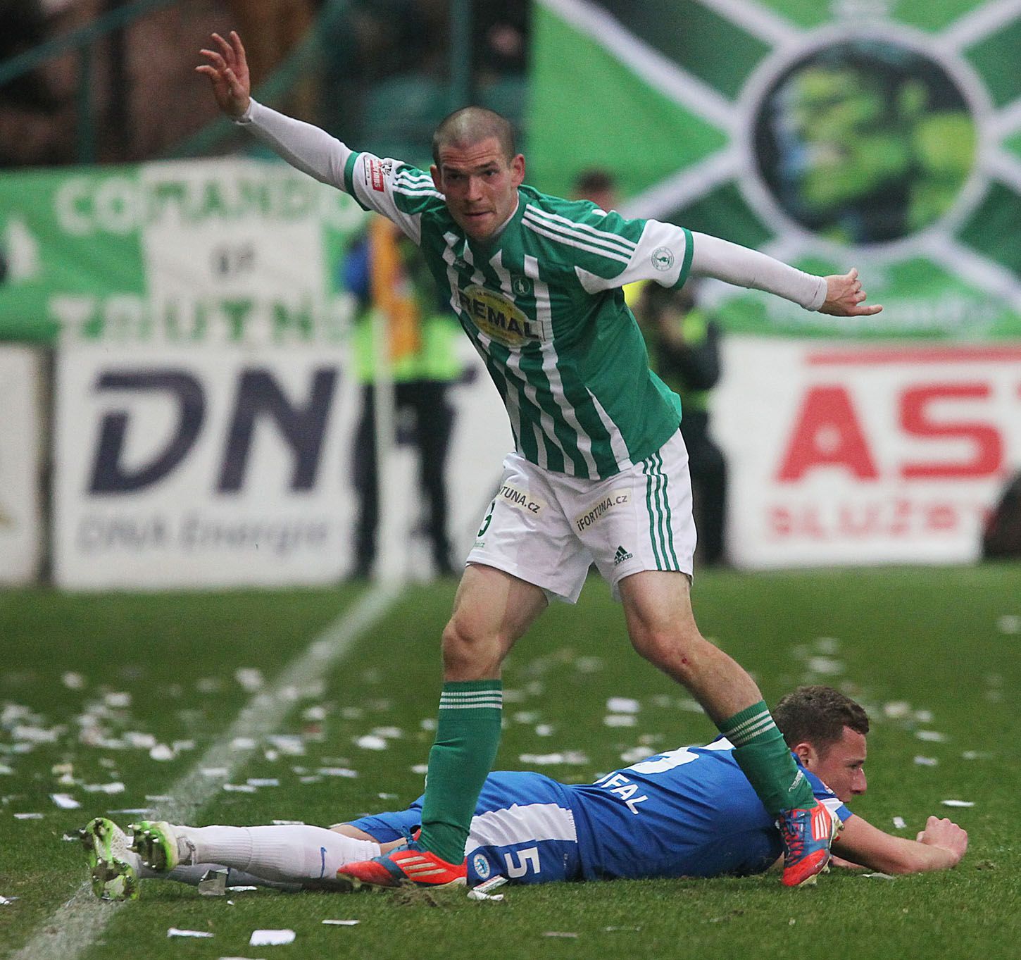 Utkání Gambrinus ligy Bohemians vs. Liberec